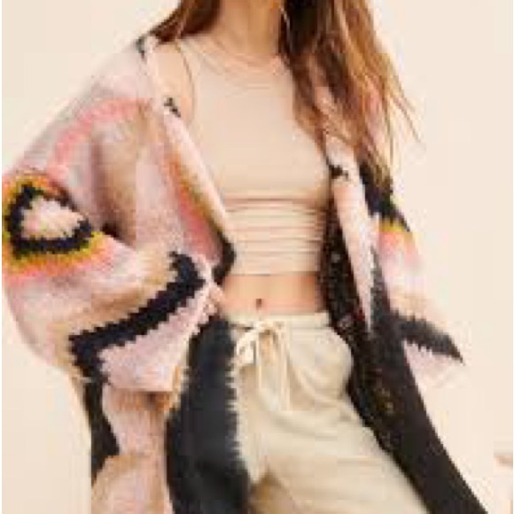 Free people petals cardigan - Picture 3 of 5